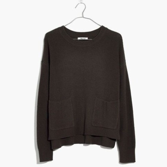 Madewell Sweaters - Madewell Patch Pocket Pullover Sweater